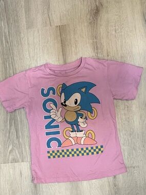Kids - 3 for $10 - Sonic the Hedgehog Kids Tee - Lavender Pink